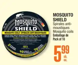 Jean Coutu MOSQUITO SHIELD Mosquito coils offer