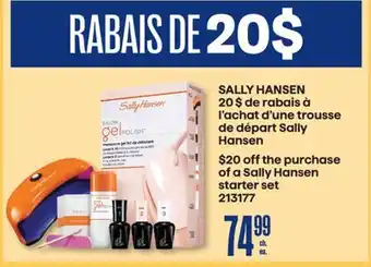 Jean Coutu SALLY HANSEN starter set offer