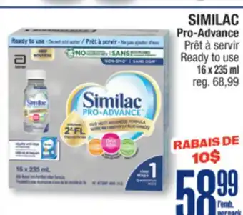 Jean Coutu SIMILAC Pro-Advance Ready to use offer