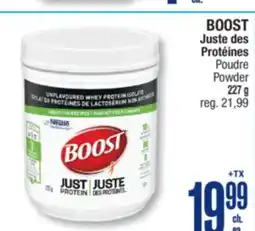 Jean Coutu BOOST Juste des Protéines Powder offer