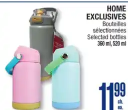 Jean Coutu HOME EXCLUSIVES Selected bottles offer