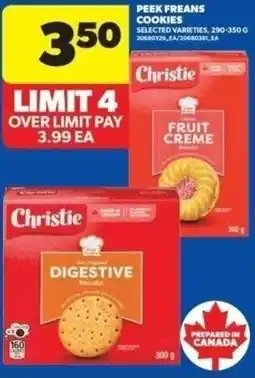 Real Canadian Superstore Peek freans cookies offer