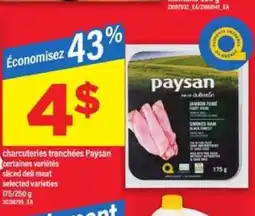 Maxi Paysan charcuteries tranchées offer