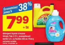 Maxi Simply Tide et Fleecy offer