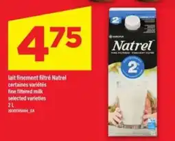 Maxi Natrel lait finement filtré offer