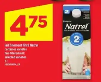 Maxi Natrel lait finement filtré offer