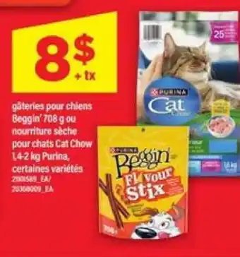 Maxi Purina Beggin' ou Cat Chow offer