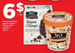 Maxi So Delicious desserts ou friandises glacées offer