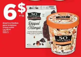 Maxi So Delicious desserts ou friandises glacées offer