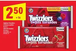 Maxi Twizzlers twists torsadés offer