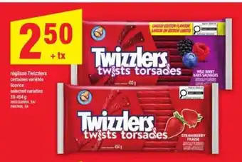 Maxi Twizzlers twists torsadés offer