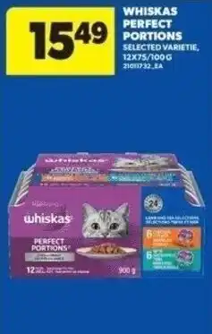 Real Canadian Superstore Whiskas perfect portions offer
