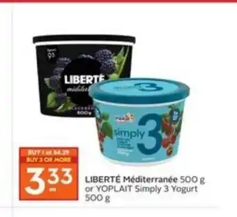 Safeway Liberté Méditerranée offer