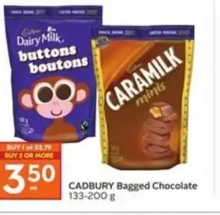 Safeway Cadbury Bagged Chocolate offer