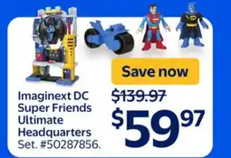 Walmart Imaginext DC Super Friends Ultimate Headquarters offer