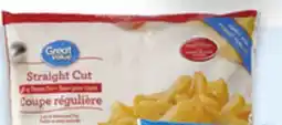 Walmart Great Value Straight Cut or Crinkle Cut Fries offer