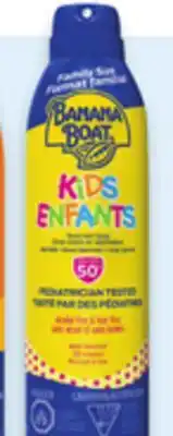 Walmart Banana Boat Sunscreen offer