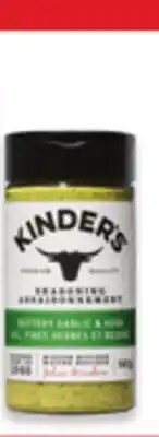 Walmart Kinder's Seasoning or BBQ Sauce offer