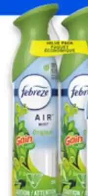 Walmart Febreze Air Effects Fabric Spray offer