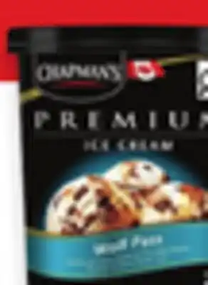 Walmart Chapman's Premium Frozen Tubs 2L offer