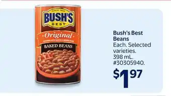 Walmart Bush's Best Beans offer
