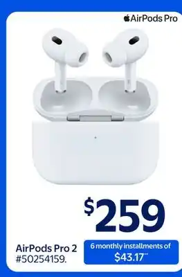 Walmart AirPods Pro 2 offer