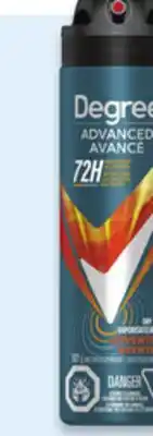 Walmart Degree Dry Spray Antiperspirant offer