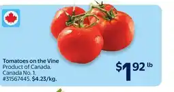 Walmart Tomatoes on the Vine offer