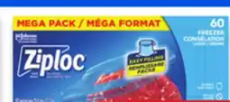 Walmart Ziploc Freezer Bags Mega Pack offer