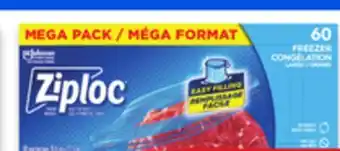 Walmart Ziploc Freezer Bags Mega Pack offer