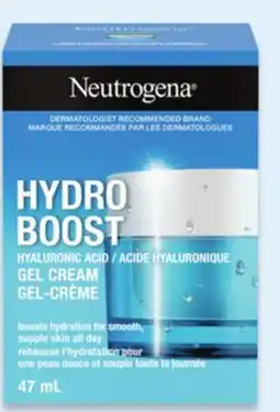 Walmart Neutrogena Hydro Boost Gel Cream offer