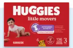Walmart Huggies Mega Colossal or Super Econo Diapers offer