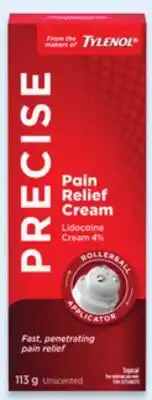 Walmart Tylenol Precise Pain Relief Creams offer