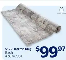Walmart 5' x 7' Karma Rug offer