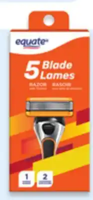 Walmart Equate Razors offer