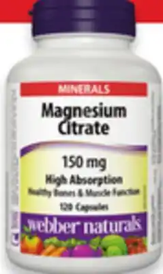 Walmart Webber Naturals Melatonin or Magnesium offer