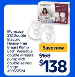 Walmart Momcozy S12 Double Electric Hands-Free Breast Pump offer