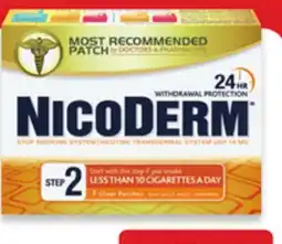 Walmart NicoDerm Step 1, 2 or 3 Clear Patches offer