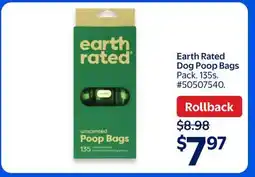 Walmart Earth Rated Dog Poop Bags offer