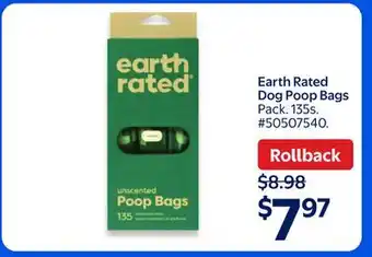 Walmart Earth Rated Dog Poop Bags offer