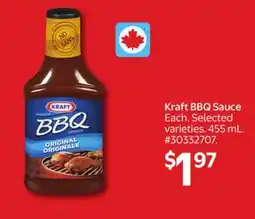 Walmart Kraft BBQ Sauce offer