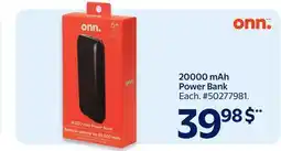 Walmart 20000 mAh Power Bank offer