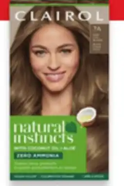 Walmart Clairol Natural Instincts Ammonia-Free Semi-Permanent Hair Colour offer