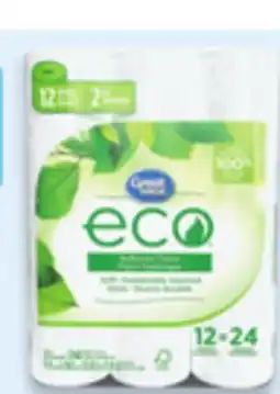 Walmart Great Value Eco Bathroom Tissue 12-Pack offer