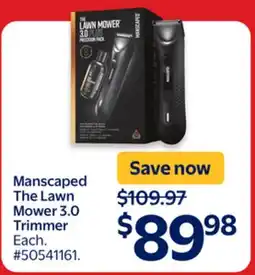 Walmart Manscaped The Lawn Mower 3.0 Trimmer offer