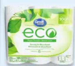 Walmart Great Value Eco Bathroom Tissue 6-Pack offer