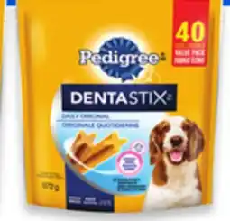 Walmart Pedigree Dental Treats Value Pack offer