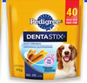 Walmart Pedigree Dental Treats Value Pack offer