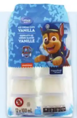 Walmart Great Value PAW Patrol Ice Cream Cups offer