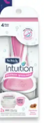 Walmart Schick Intuition Razor offer